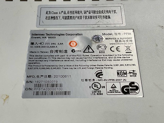 Intermec pf8t labelprinter - afbeelding 6 van  6