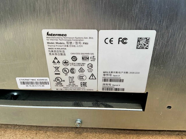 Intermec px 6i labelprinter - afbeelding 2 van  2