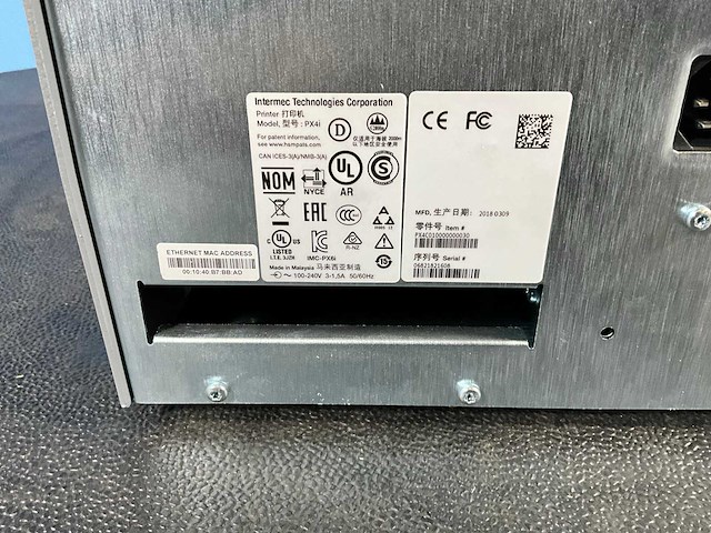 Intermec thermo transfer px4i labelprinter - afbeelding 7 van  8
