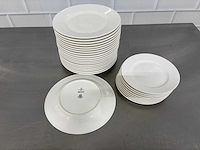 Intermezzo - ontbijt-en lunchbord porselein (28x) - afbeelding 1 van  3