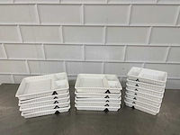 Intermezzo - porselein friet/snack schaal (17x) - afbeelding 1 van  3