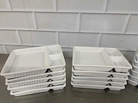 Intermezzo - porselein friet/snack schaal (17x) - afbeelding 3 van  3