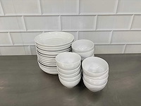 Intermezzo - voorgerecht bordje en schaaltje porselein (15x) - afbeelding 1 van  3