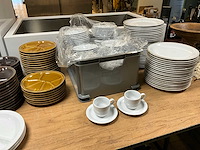 Intermezzo koffiekop en schotels (55x) - afbeelding 2 van  4