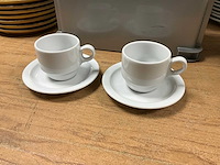 Intermezzo koffiekop en schotels (55x) - afbeelding 3 van  4