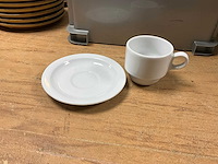 Intermezzo koffiekop en schotels (55x) - afbeelding 4 van  4