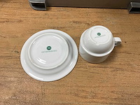 Intermezzo koffiekop en schotels (55x) - afbeelding 1 van  4