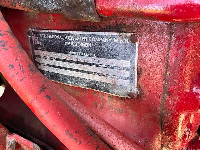 International harvester 1246 turbo tweewielaangedreven landbouwtractor - afbeelding 20 van  36