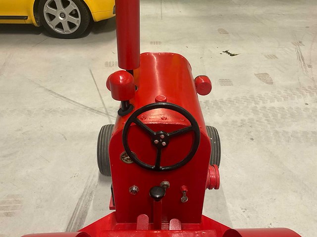 International kunstwerk oldtimer tractor - afbeelding 3 van  17