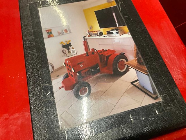 International kunstwerk oldtimer tractor - afbeelding 8 van  17