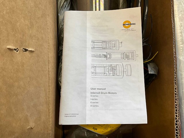 Interroll 113i trommel motor - afbeelding 3 van  4