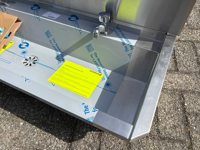 Intersan spoelbak (134x51,5x33 cm) - afbeelding 3 van  5