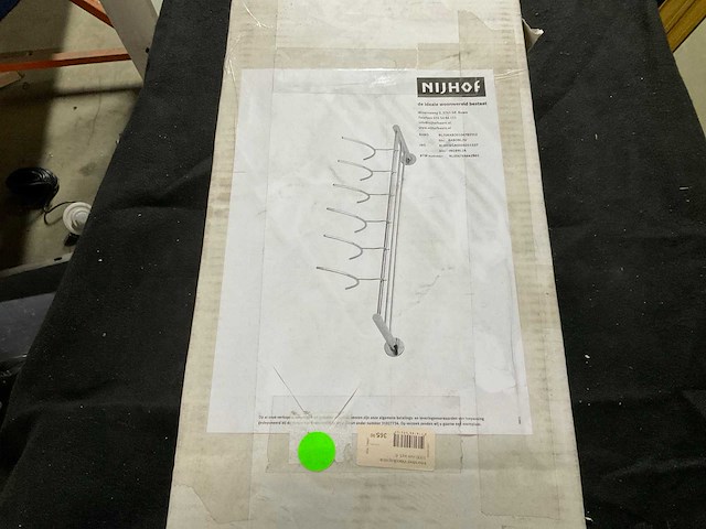 Intersteel wandkapstok 100cm rvs - afbeelding 1 van  1