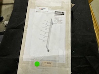 Intersteel wandkapstok 100cm rvs - afbeelding 1 van  1