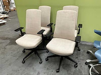 Interstuhl bureaustoel (4x) - afbeelding 1 van  5
