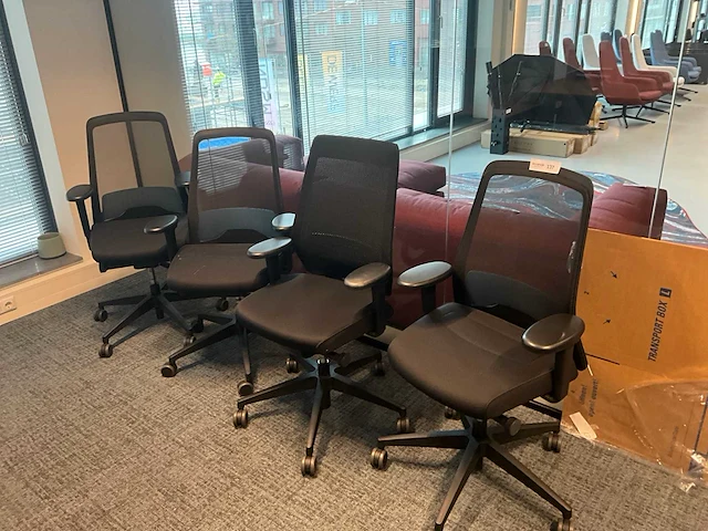 Interstuhl bureaustoel (4x) - afbeelding 9 van  9