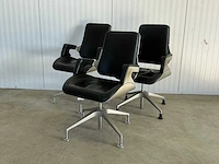 Interstuhl silver sv10p bureaustoel (3x)