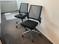 Interstuhl vintage bureaustoel (2x) - afbeelding 1 van  3