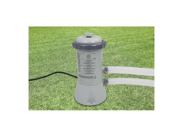 Intex 128604gs filterpomp 12v 366600 m3/hr grijs - afbeelding 2 van  4