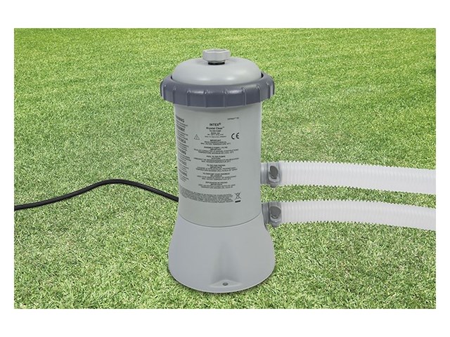 Intex 128604gs filterpomp 12v 366600 m3/hr grijs - afbeelding 1 van  4