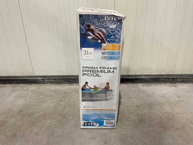 Intex 26700np prism frame premium 3,1m opzetzwembad - afbeelding 1 van  8