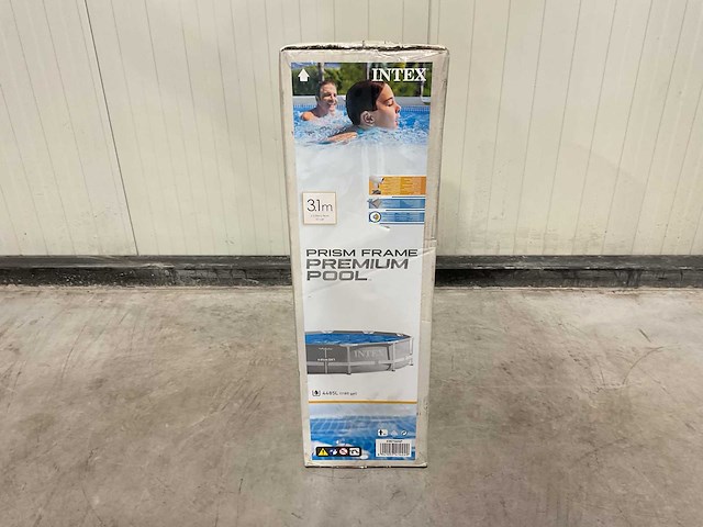 Intex 26700np prism frame premium 3,1m opzetzwembad - afbeelding 4 van  8