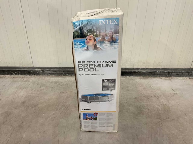 Intex 26700np prism frame premium 3,1m opzetzwembad - afbeelding 6 van  8