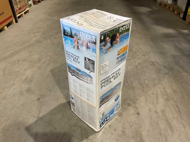 Intex 26712gn prism frame premium 3,7m opzetzwembad - afbeelding 3 van  8