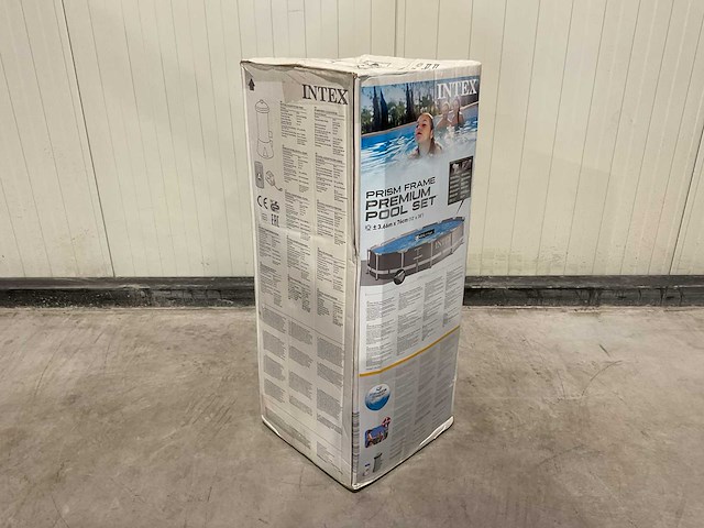 Intex 26712gn prism frame premium 3,7m opzetzwembad - afbeelding 3 van  7