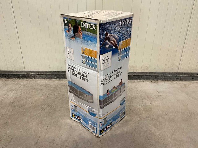 Intex 26712gn prism frame premium 3,7m opzetzwembad - afbeelding 6 van  7