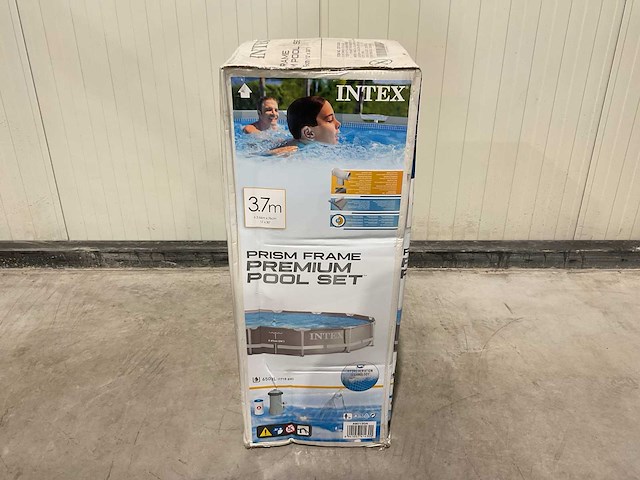 Intex 26712gn prism frame premium 3,7m opzetzwembad - afbeelding 7 van  7