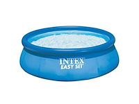 Intex 28122gn easy set zwembad set305 cm x 76cm rond blauw - afbeelding 1 van  5