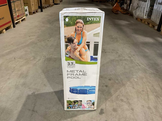 Intex 28210np 3,7m opzetzwembad - afbeelding 2 van  6