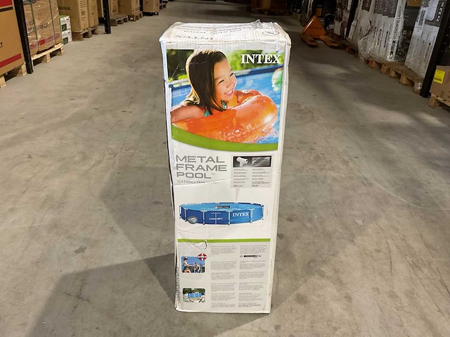 Intex 28210np 3,7m opzetzwembad - afbeelding 4 van  6