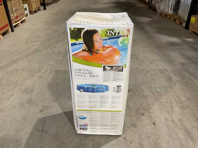 Intex 28212gn 3,7m opzetzwembad - afbeelding 4 van  8