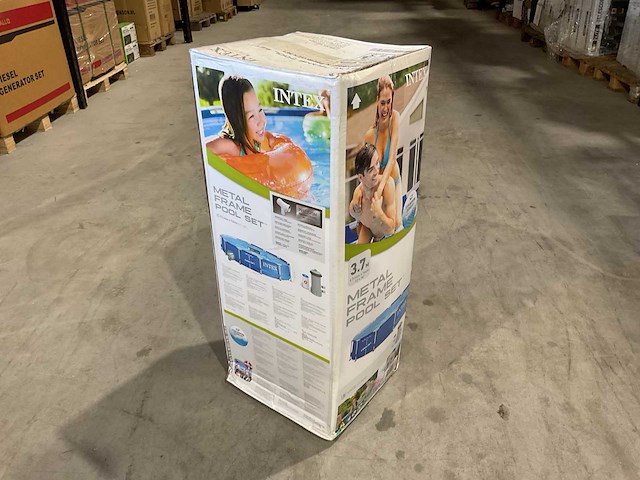 Intex 28212gn 3,7m opzetzwembad - afbeelding 2 van  3