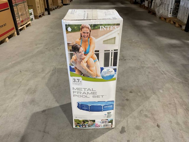Intex 28212gn 3,7m opzetzwembad - afbeelding 1 van  2