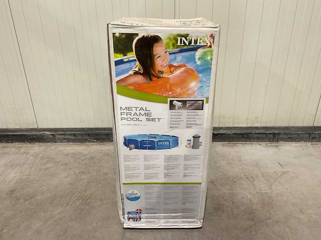 Intex 28212gn 3,7m opzetzwembad - afbeelding 5 van  8