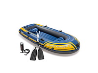 Intex challenger 3 boot set inclusief peddels en pomp - afbeelding 1 van  5
