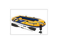 Intex challenger 3 boot set inclusief peddels en pomp - afbeelding 3 van  5