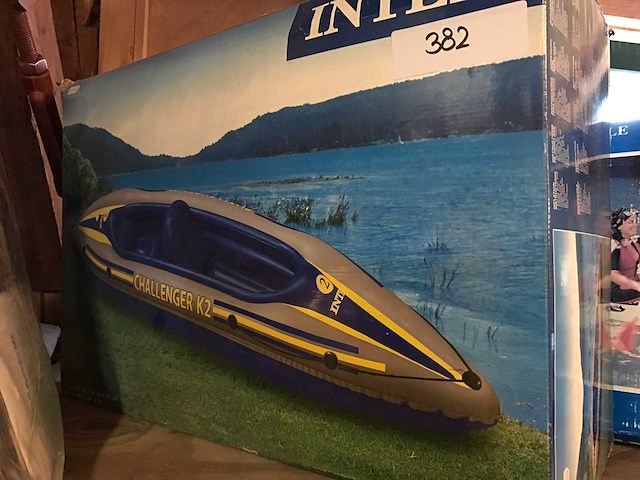Intex challenger k2 opblaaskano - afbeelding 1 van  1