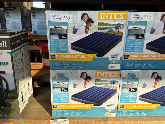 Intex flocked luchtbed (6x) - afbeelding 2 van  4