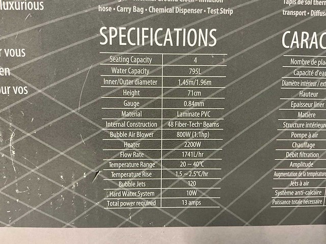 Intex purespa bubble massage opblaasbare jacuzzi - afbeelding 2 van  4