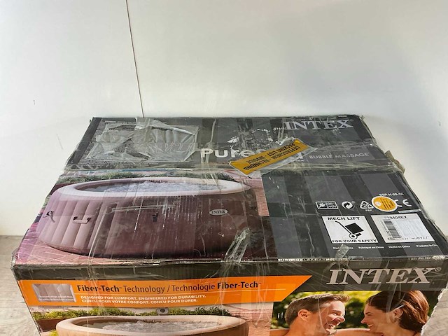 Intex purespa bubble massage opblaasbare jacuzzi - afbeelding 3 van  4