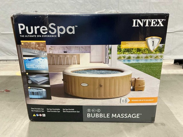 Intex purespa sahara - ø 216 x 71 cm jacuzzi - afbeelding 2 van  4