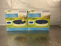 Intex zwembad afdekzeil 244cm intex (2x)