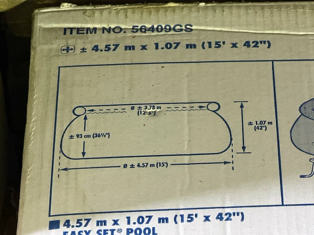 Intex zwembad - afbeelding 4 van  4