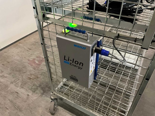 Inther aangedreven orderpicker trolley (2x) - afbeelding 6 van  9