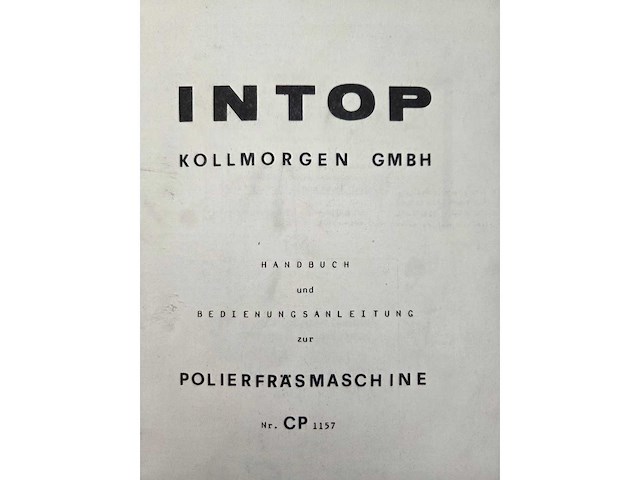 Intop - 1981 - cp - polijstfreesmachine - afbeelding 49 van  52