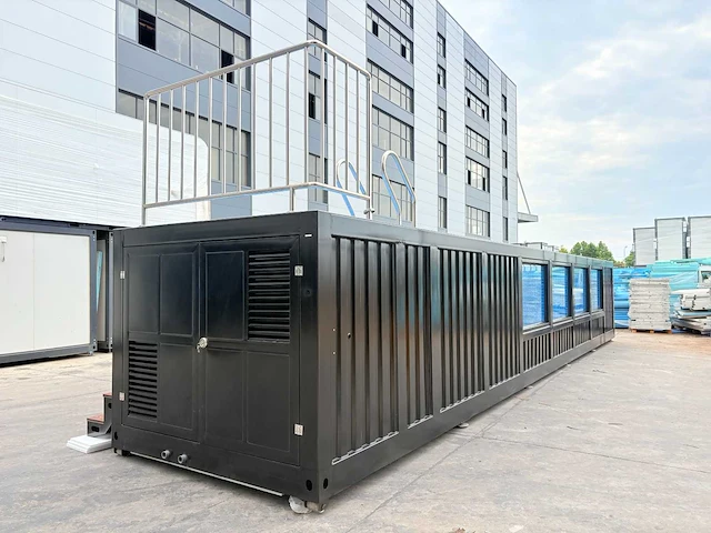 Intorelax 12 m (40 ft) container zwembad met ramen - afbeelding 4 van  13